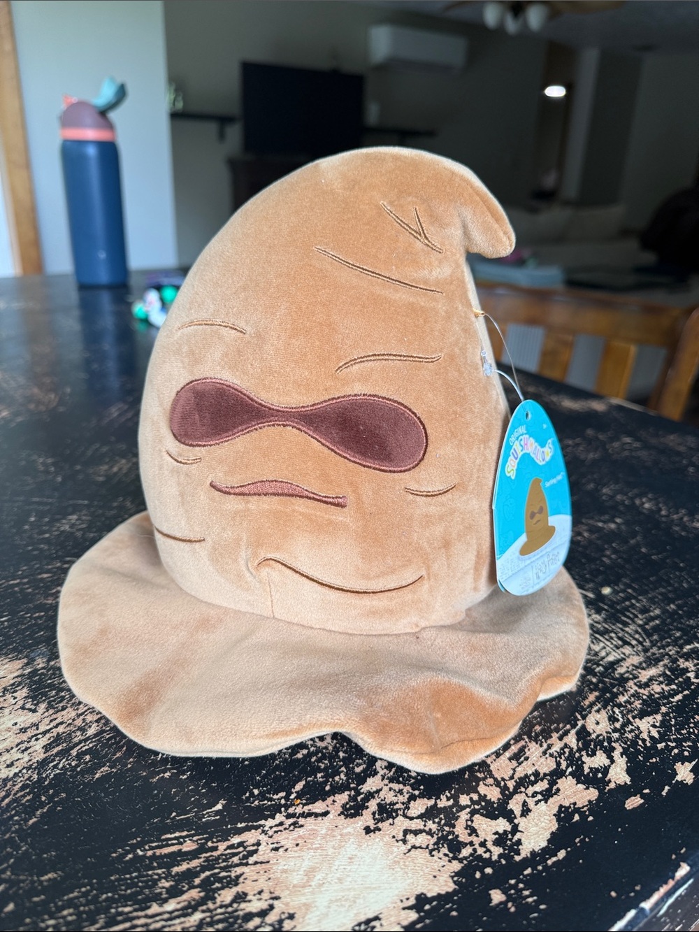 Squishmallows Brown Plush Sorting Hat Costume Hat